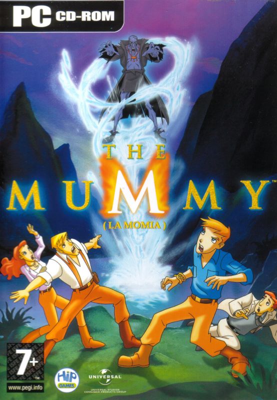 The Mummy box art for Playstation 2